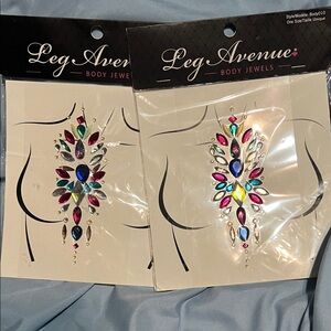 Leg Avenue Multicolor Body Jewels